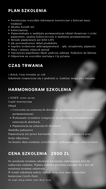 Szkolenie Masterclass Makijaż Permanentny UST + Social Media