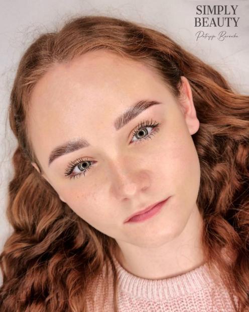 PERFECT EYEBROW LAMINATION Laminacja brwi z koloryzacją + Geometria ( Architektura ) brwi