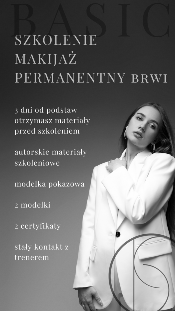 Szkolenie Podstawowe Makijaż Permanentny BRWI + Social Media