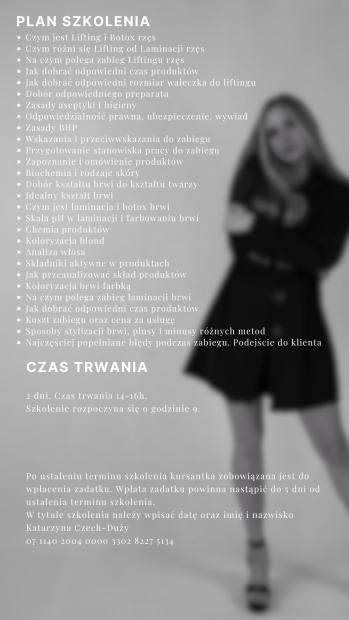 Szkolenie COMBO Laminacja Brwi i Lifting Rzęs