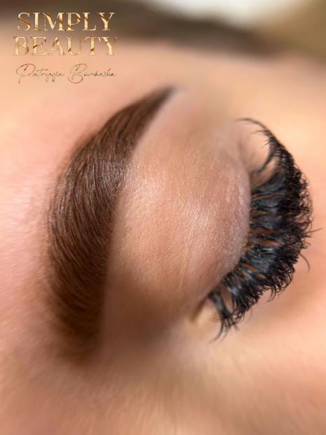 PERFECT EYEBROW LAMINATION Laminacja brwi z koloryzacją + Geometria ( Architektura ) brwi