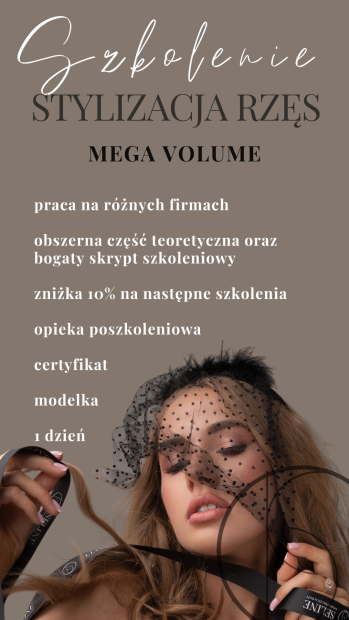 Szkolenie Stylizacja Rzęs MEGA VOLUME