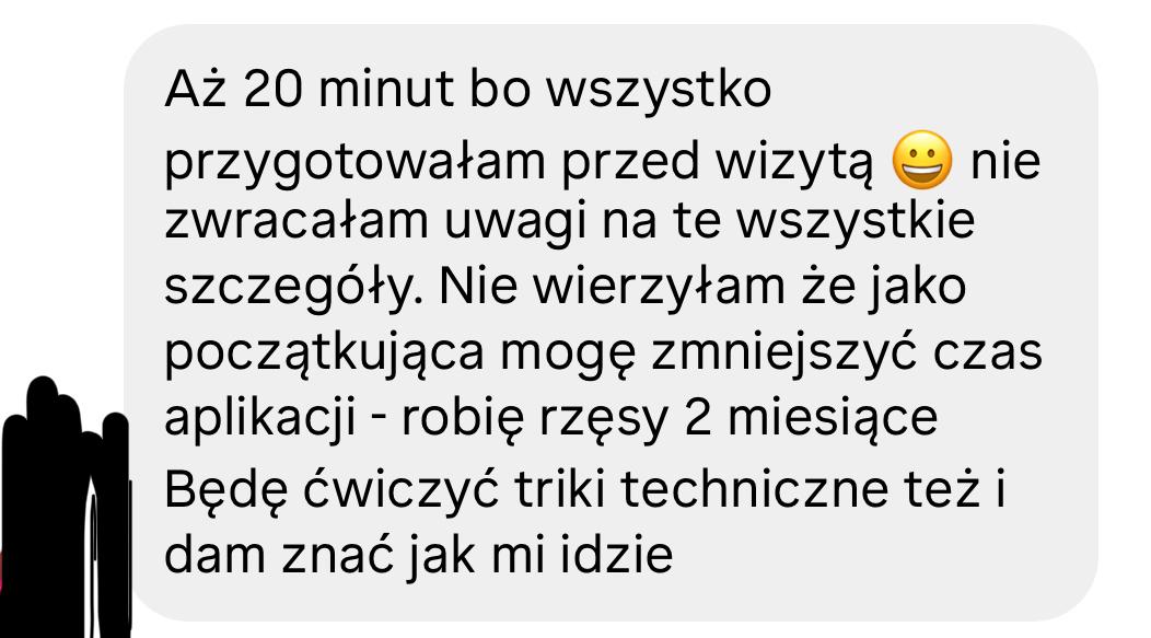 Tempo Pracy w stylizacji rzęs DOFINANSOWANIE