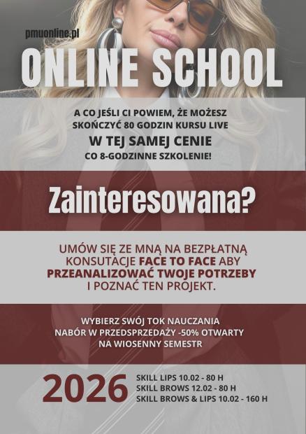 PÓŁROCZNA SZKOŁA ONLINE PMU LIPS - absolute knowlage