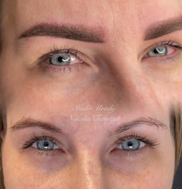 Warsztaty -rysunek wstępny brwi