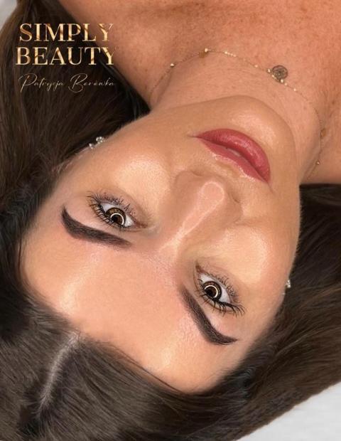 PERFECT EYEBROW Henna Pudrowa + Geometria ( Architektura ) brwi